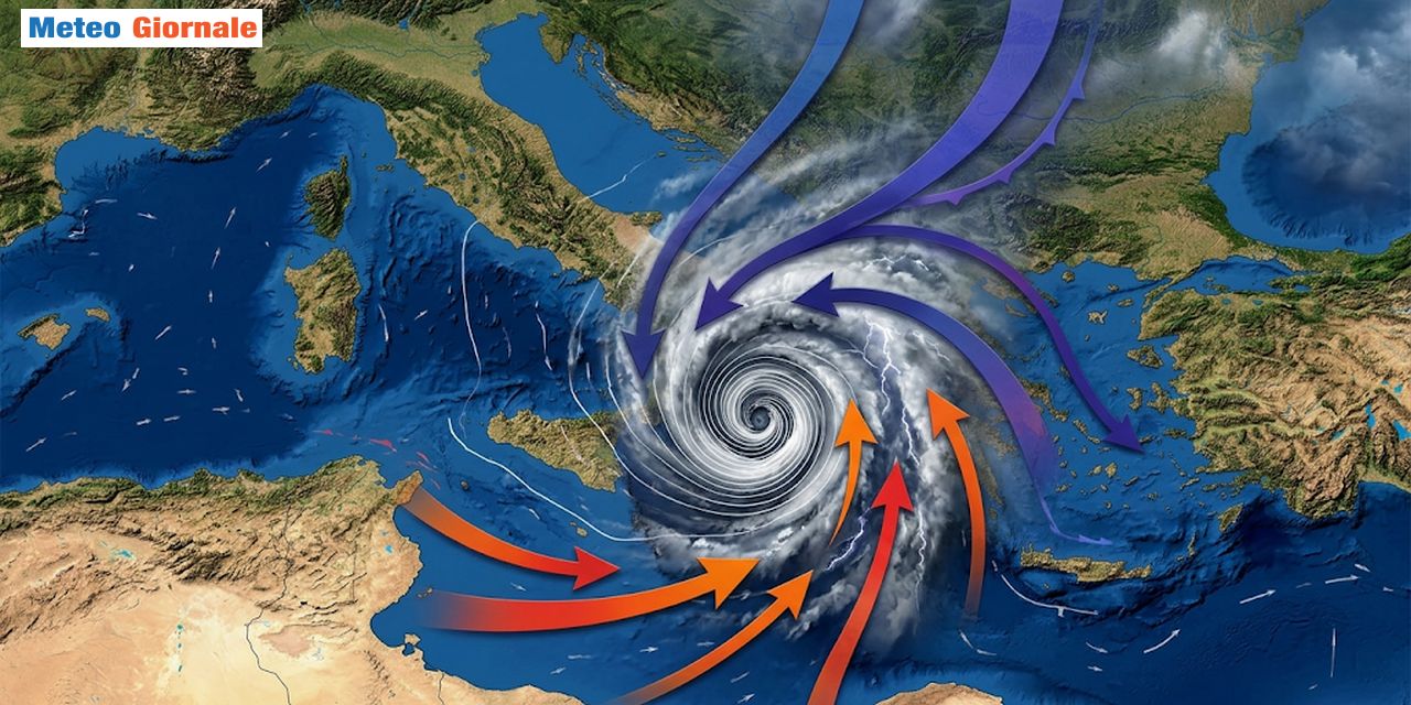 Circolazione ciclonica insidiosa per la prossima settimana