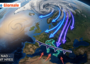 AO e NAO negativi favorevoli a un colpo di coda invernale