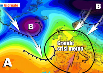 Classica situazione di blocco atmosferico.