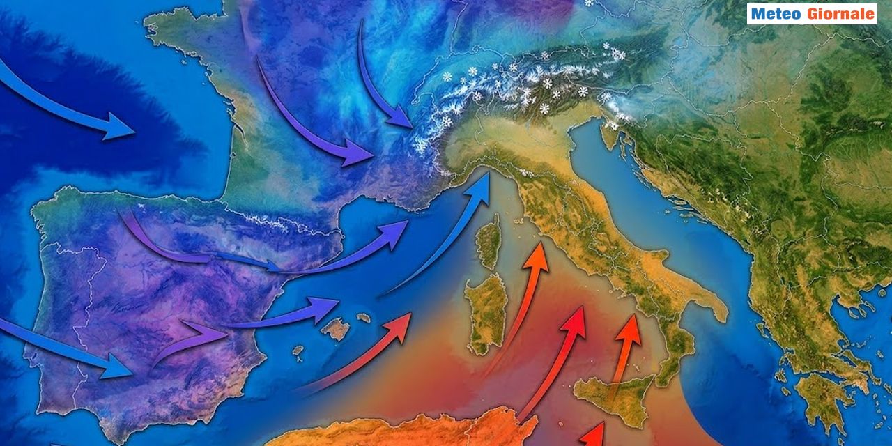 Scontri d'aria esplosivi sull'Italia