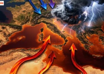 Caldo africano, alimentato da un Mediterraneo surriscaldato