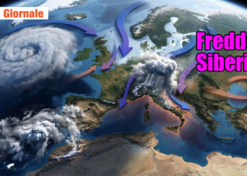 Freddo dalla Siberia e caos meteo di Primavera.