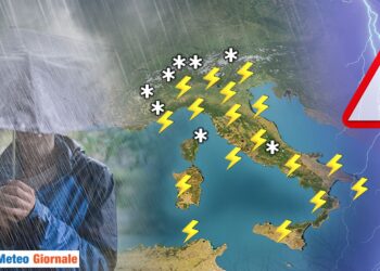 Inizia la stagione dei temporali.