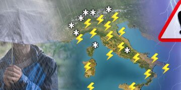 Inizia la stagione dei temporali.