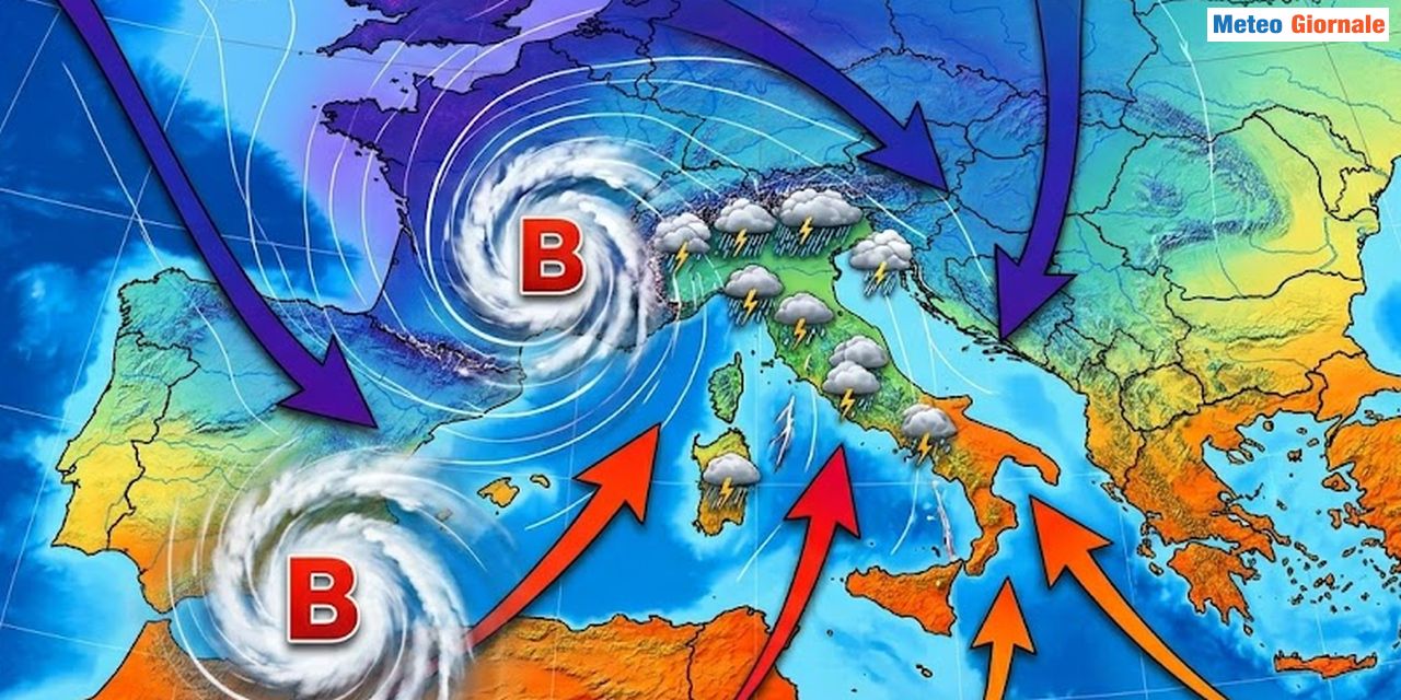 Peggioramento già nel corso del weekend, preludio a condizioni perturbate