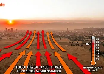 Aprile rovente al Nord: i dati di cinquant’anni rivelano una Primavera irriconoscibile
