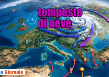Lobo Vortice polare verso europa