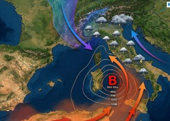 Giornate turbolente, ma dopo metà della prossima settimana riapparirà l'anticiclone