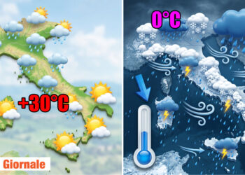 Meteo di fine Aprile