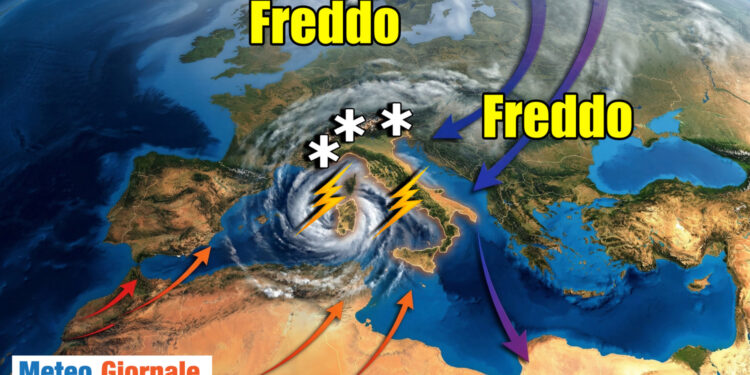 Meteo fine mese instabile