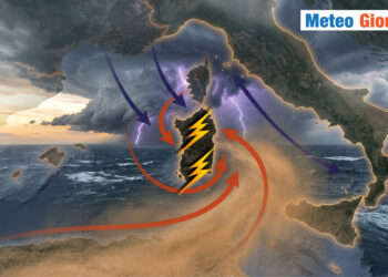 Meteo Sardegna ciclone africano