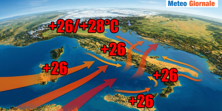 Ondata di caldo in Italia