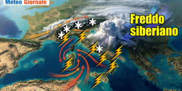 Perturbazioni e freddo