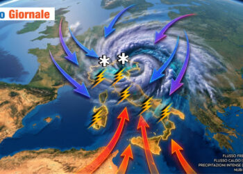 Piogge di forte intensità