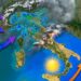 Offensiva del maltempo atlantico su parte dell'Italia