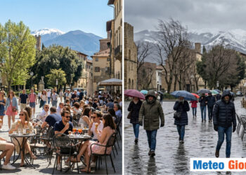 Repentino ritorno del freddo