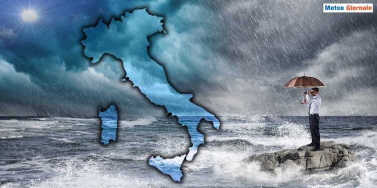 Ritorna il maltempo ad inizio settimana