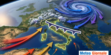 Rottura del meteo caldo.