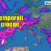 Temporali e piogge verso Italia