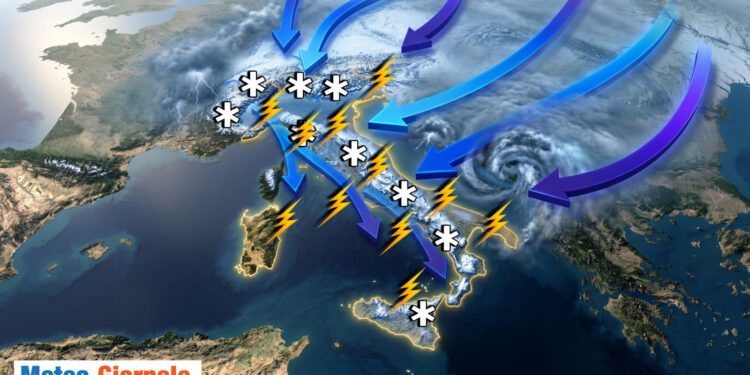 Temporali nei primi di maggio