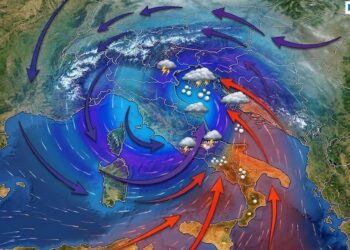 Circolazione ciclonica in quota o goccia fredda per inizio maggio