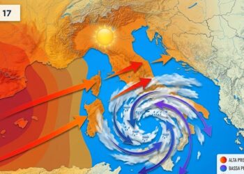 Sole e caldo in arrivo, dopo l'insistenza per più giorni del vortice instabile