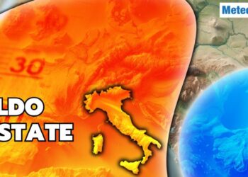 Brusco rialzo termico
