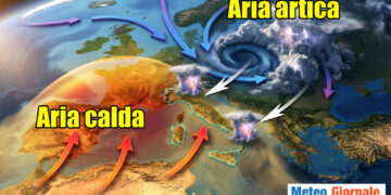 Arriva il caldo rovente, ma porterà con sé temporali e grandinate