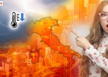 Temperature molto sopra media, ma incombono i temporali