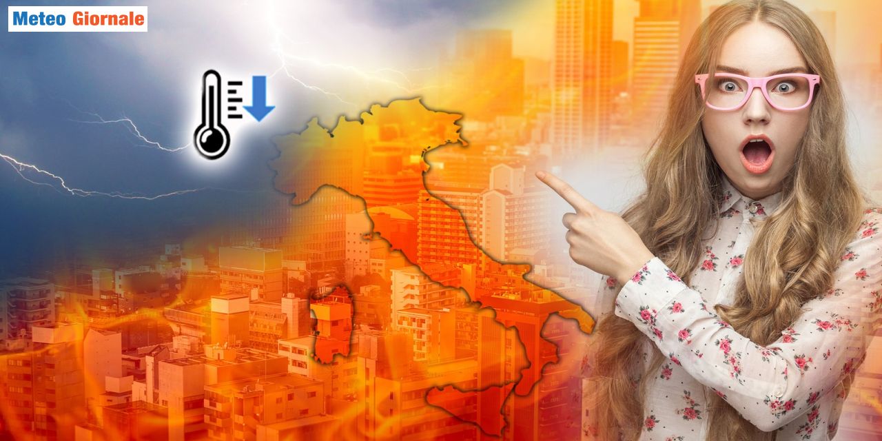 Temperature molto sopra media, ma incombono i temporali