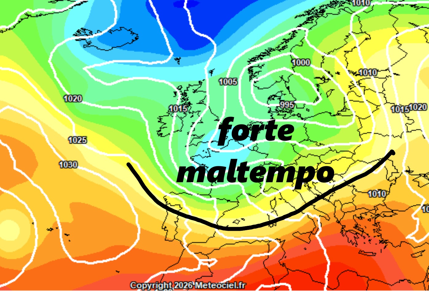 Possibile ritorno del maltempo molto forte tra il 13 e il 14 maggio, sarà ovviamente un'evoluzione da confermare di volta in volta.