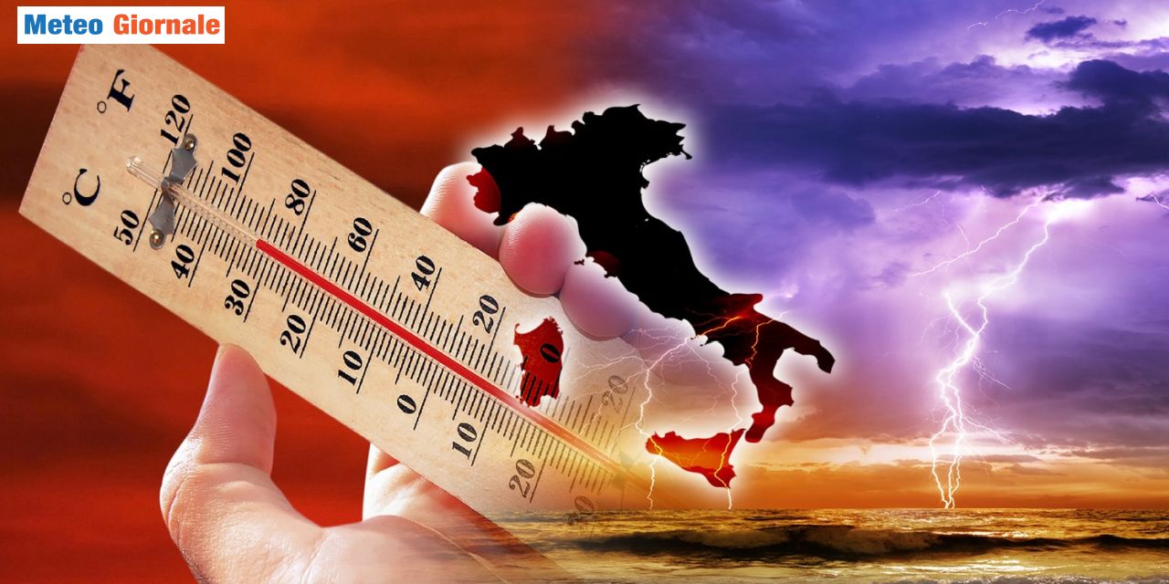 Instabilità e maltempo sino al weekend, poi l'anticiclone ci prova