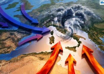 Italia tra caldo e flussi atlantici