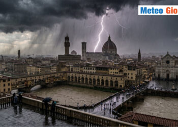 Maltempo su Firenze