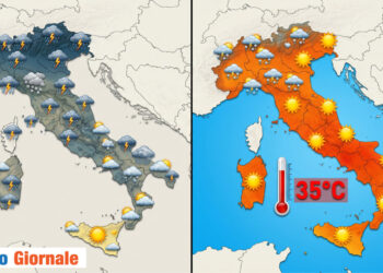 Meteo seconda decade di Maggio 2026.
