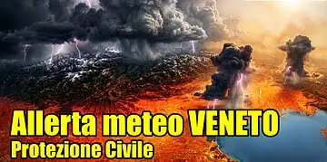 Meteo Veneto allerta Protezione Civile