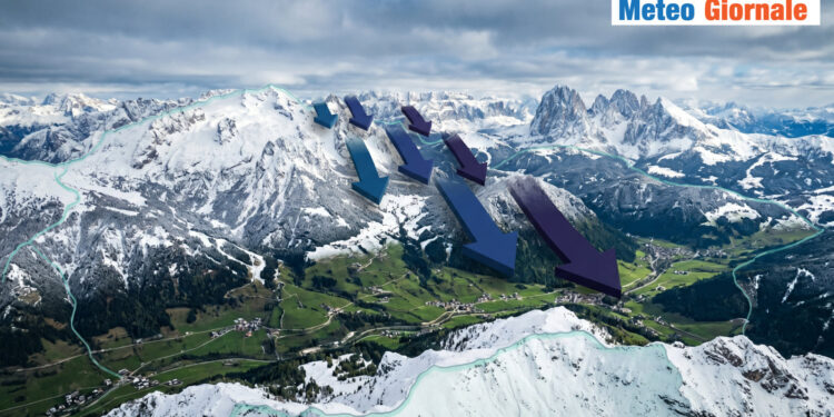 Neve di maggio su Alpi