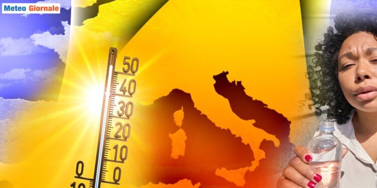 Anticiclone e temperature elevate in ulteriore aumento per almeno una settimana