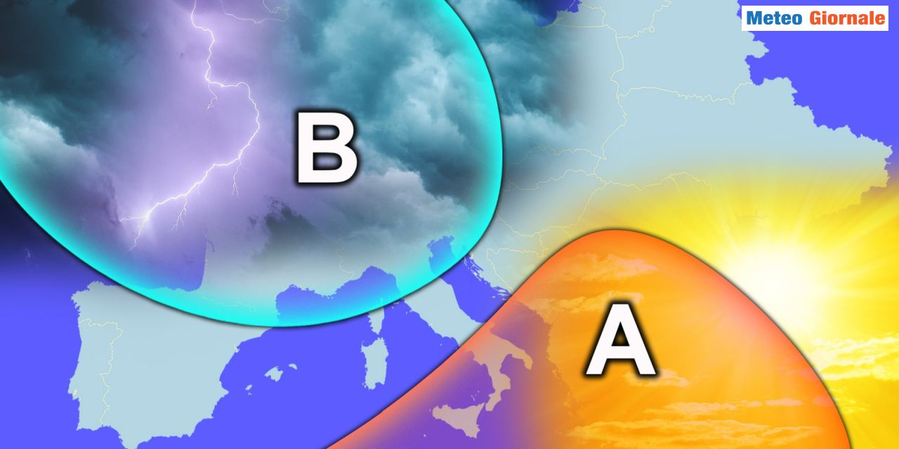 Piogge e temporali a più riprese in settimana