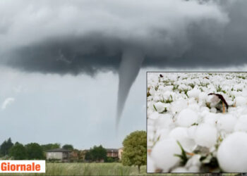 Trombe d'aria e neve: il maltempo si abbatte su Nord, Centro e Sud Italia