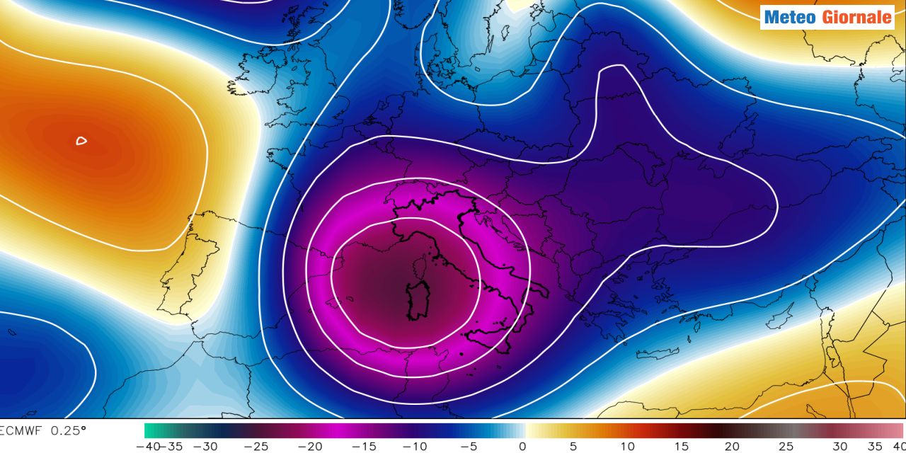Prossima settimana tra maltempo e temperature in forte calo