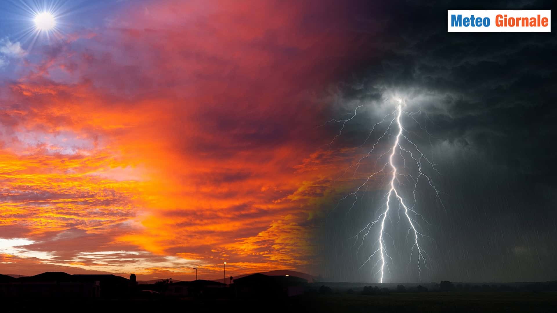 Meteo: Settimana, subito temporali al Nord, poi Sole e Caldo ovunque