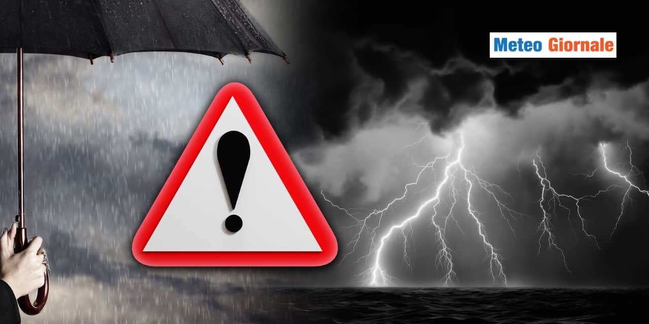 Meteo: pausa estiva illusoria, da Martedì ancora maltempo in 7 Regioni