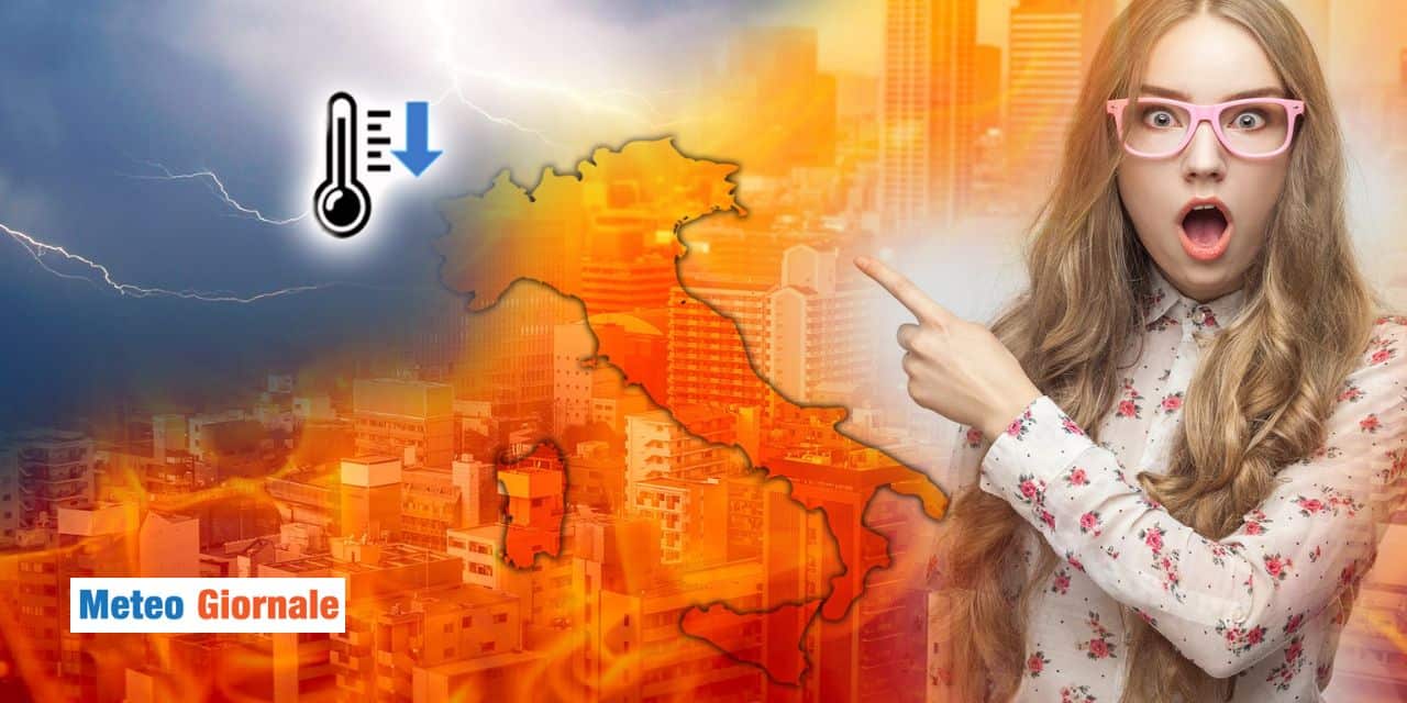 Raffica di temporali tra Lunedì e Martedì al Nord, poi caldo a tempo indeterminato
