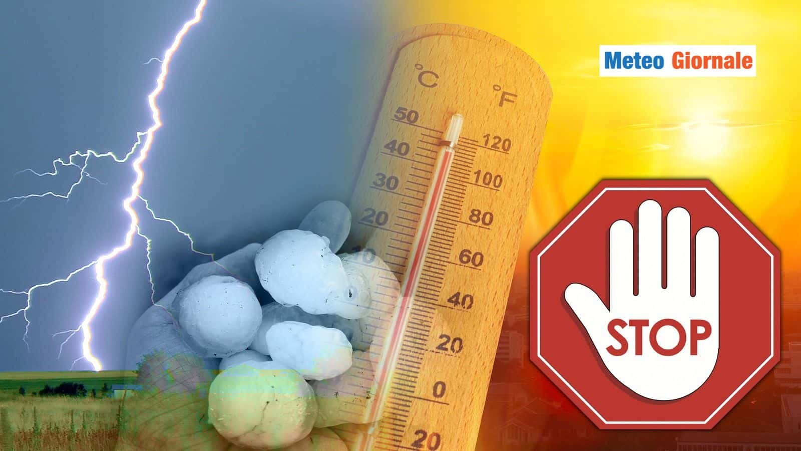 Fine del caldo: il prezzo da pagare è il rischio fenomeni meteo estremi