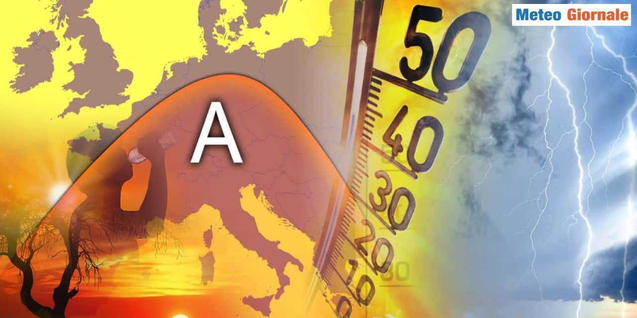 Caldo in arrivo in settimana, nel weekend del Solstizio fino ai 40 gradi