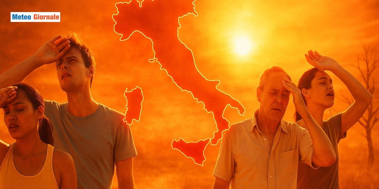 Caldo da sudare, si comincia dal 18 Giugno