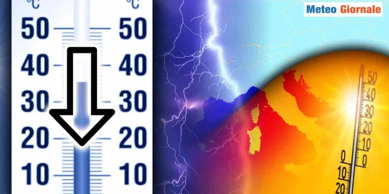 Improvviso refrigerio a suon di temporali, la data in cui cambia tutto