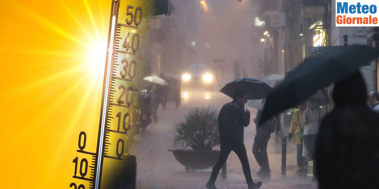 Estate a 40°C, ma attenzione ai temporali in arrivo nei prossimi giorni