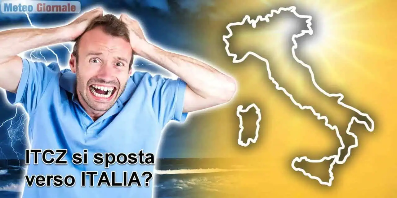 La spada di damocle dell'ITCZ sull'estate italiana